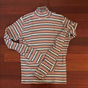 Brandy Melville striped turtleneck